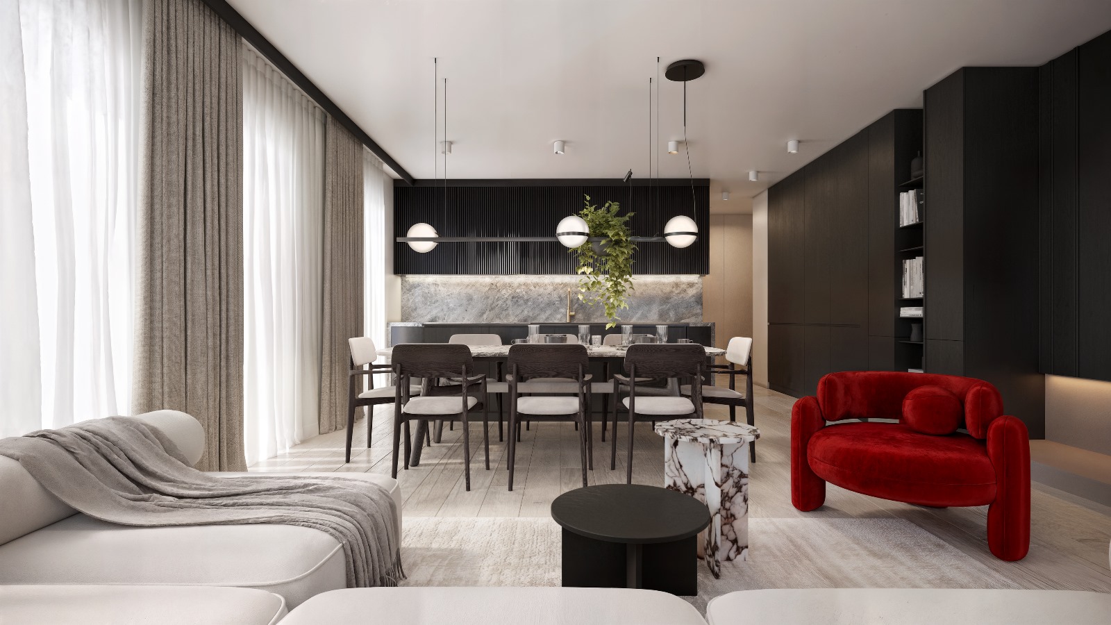 Apartamenty z tarasami