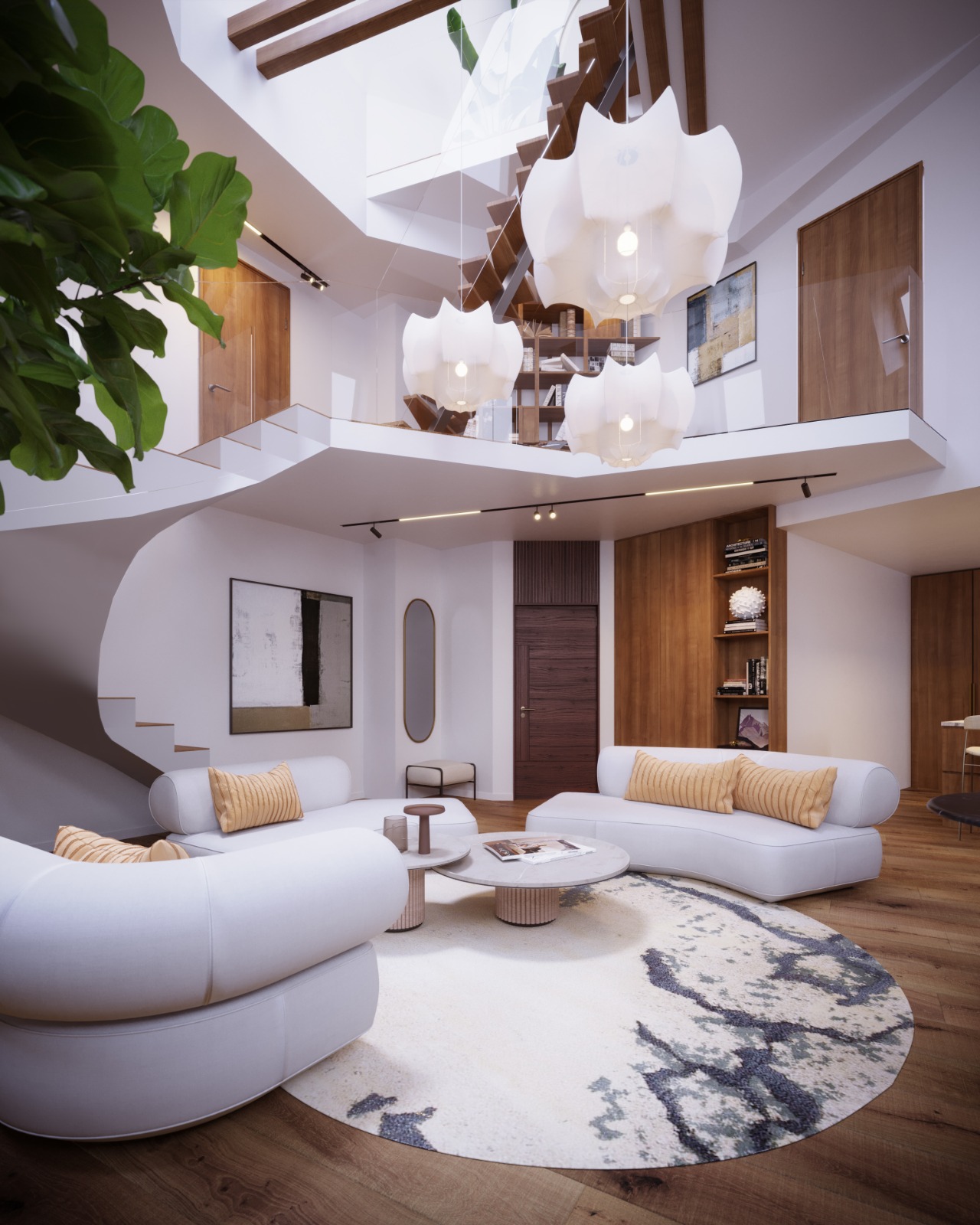 Apartament Premium 3 Poziomy 5 Pokoi Antresola